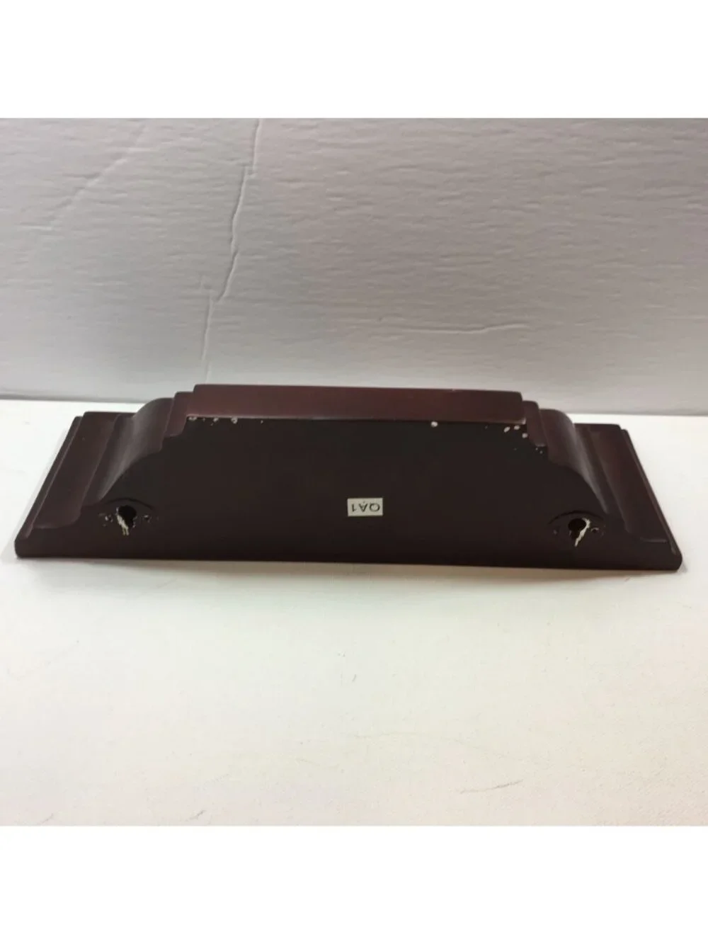 Set Of 4 Decorative Wooden Corbels Dark Cherry Finish Shelving Wall Accents